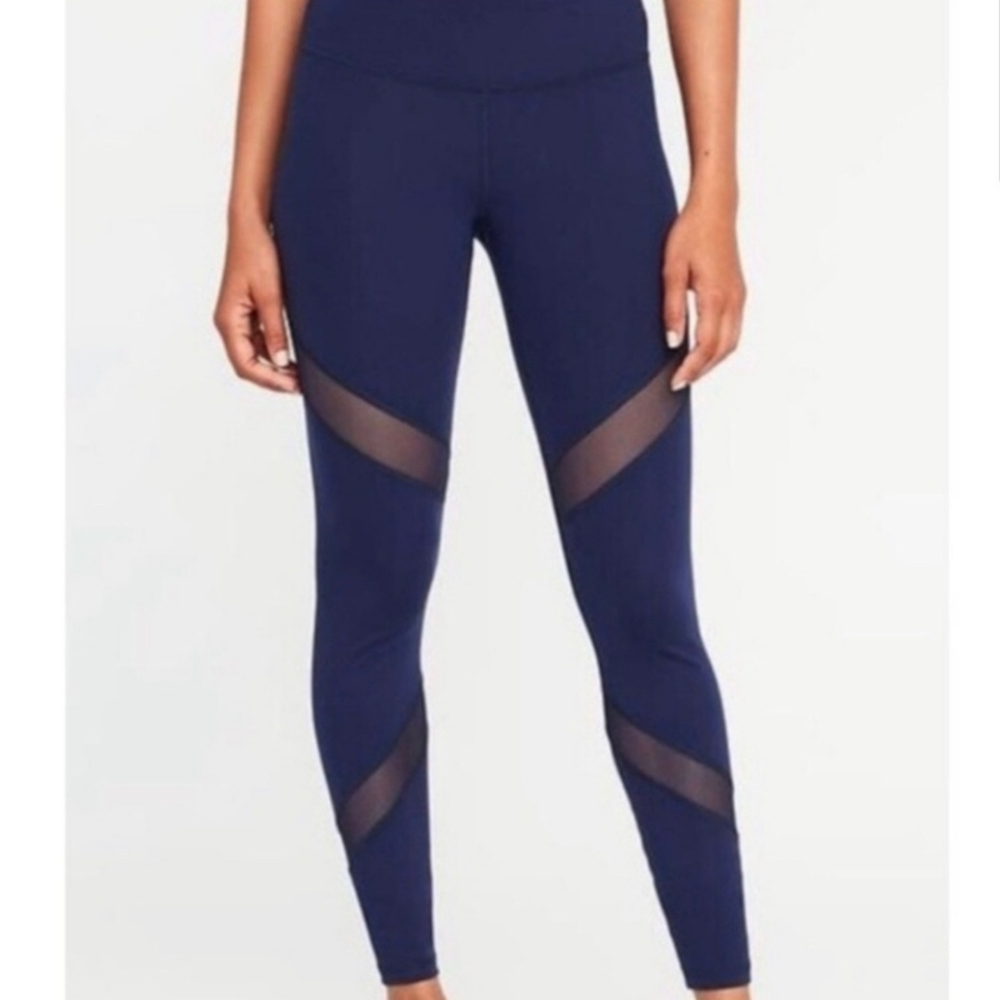 NWT Navy High Rise Active Legging